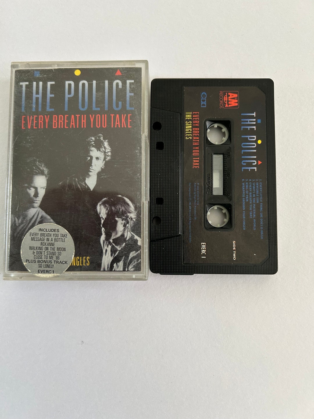 洋楽 Boz - Cops Stop Me / Throw Ya Hands The Police Every Breath You Take the Singles Cassette Tape