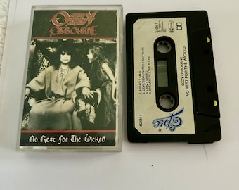 Ozzy Osbourne No Rest For The Wicked Cassette Tape