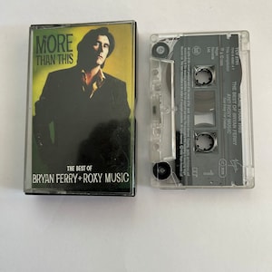 Bryan Ferry And Roxy Music Best Of Cassette Tape
