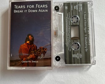Tears for Fears Songs From the Big Chair Cassette 1985 Mercury