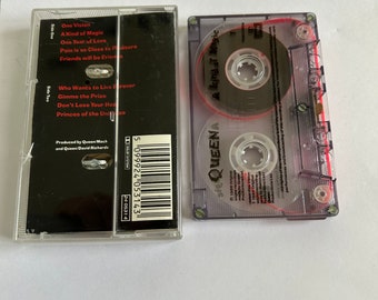 Queen A Kind of Magic Cassette Tape - Etsy Queen A Kind of Magic Cassette Tape - Etsy