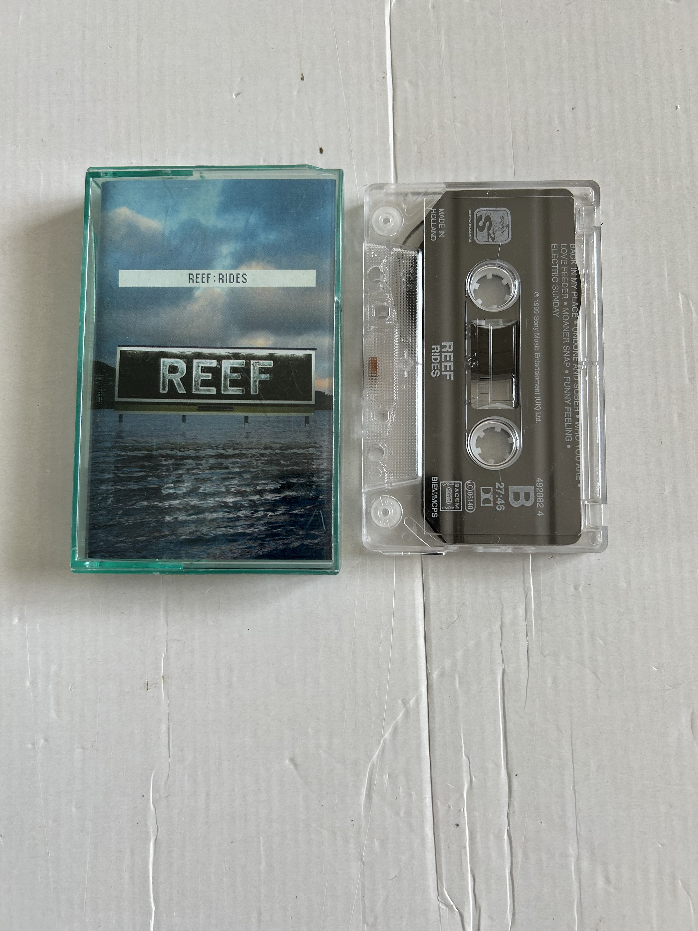 Reef Rides Cassette Tape