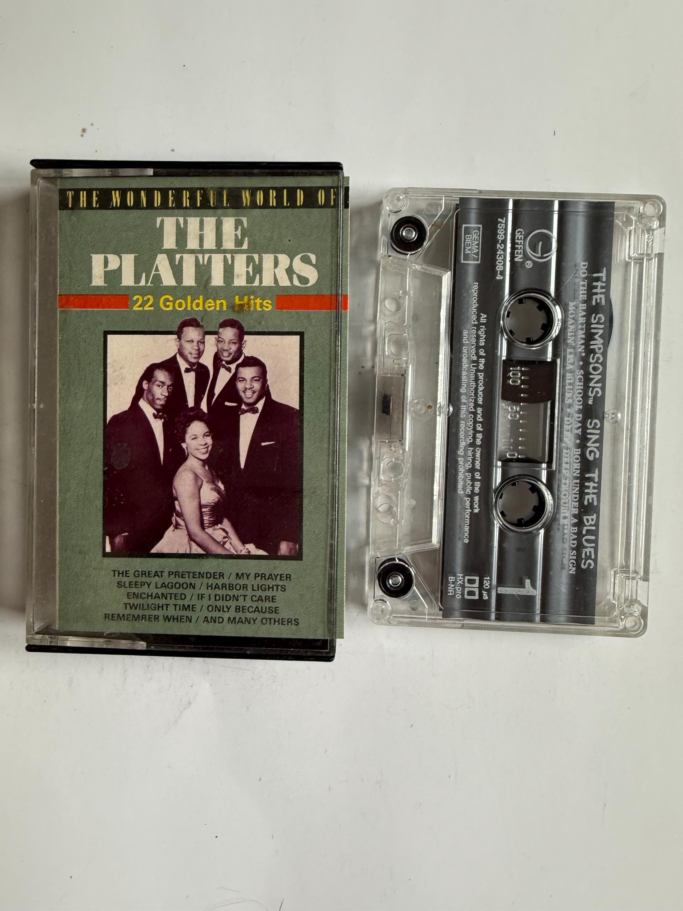The Platters 22 Golden Greats Cassette Tape - Etsy