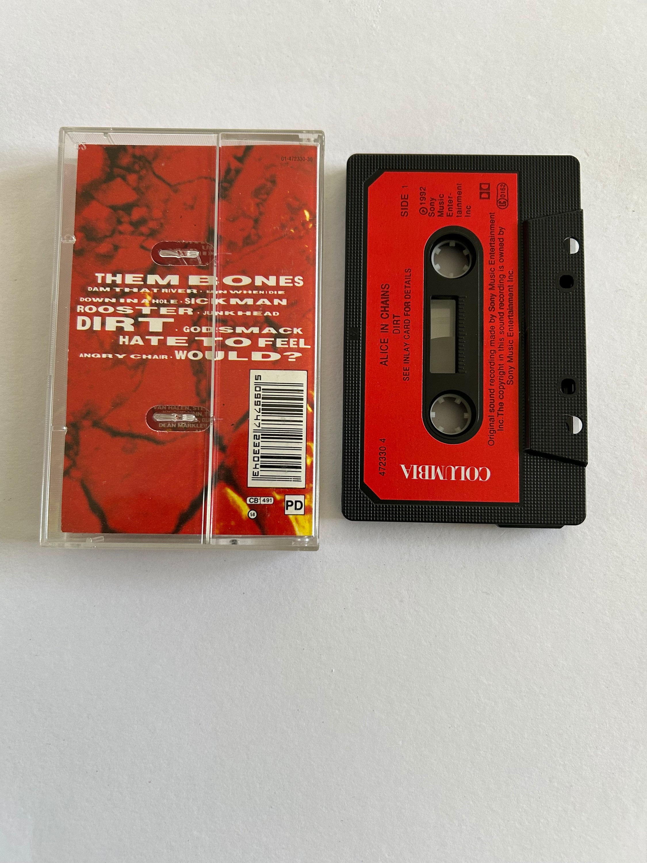 Alice in Chains Dirt Cassette Tape - Etsy Finland