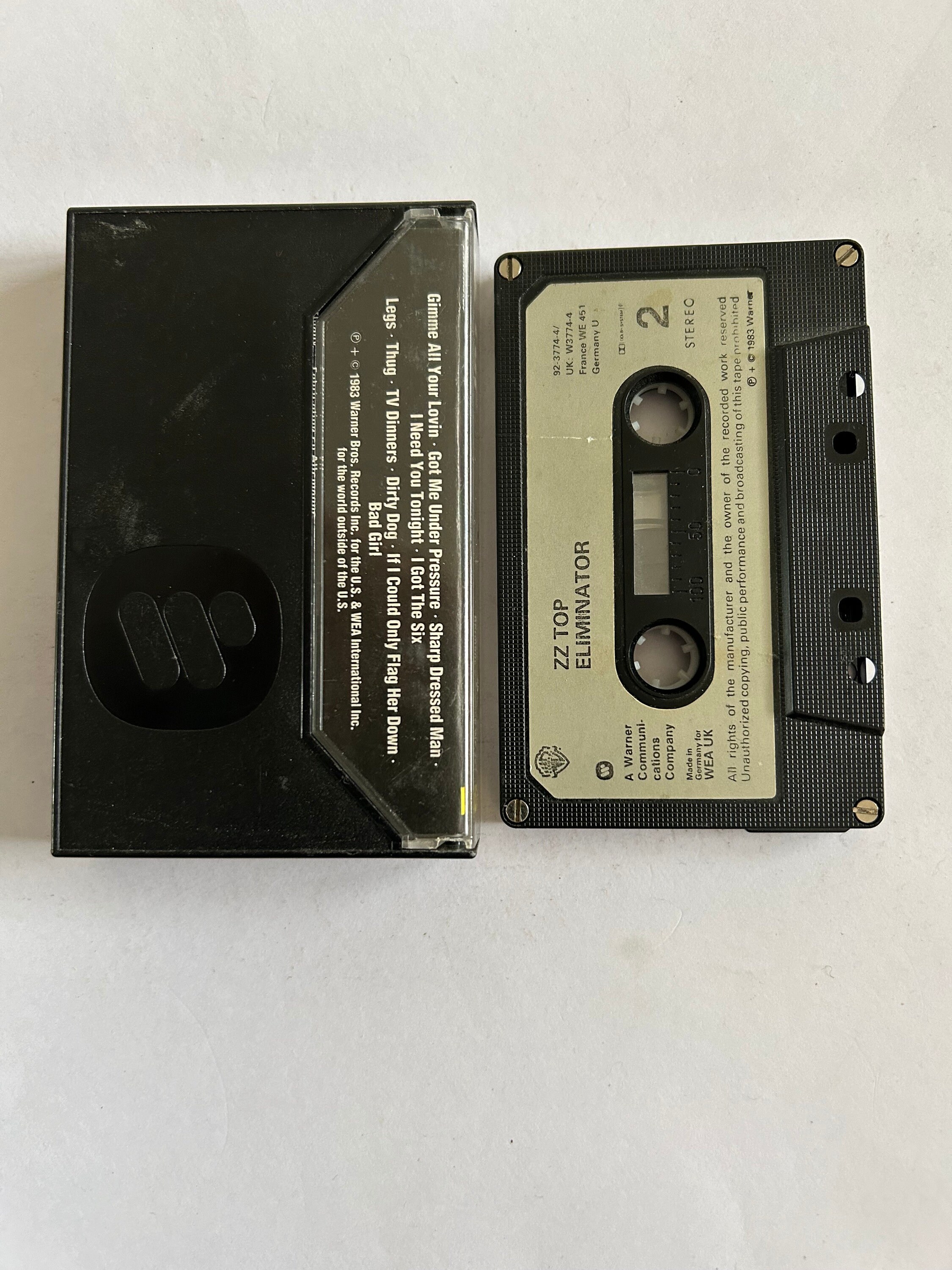 ZZ Top Eliminator Chromedioxide Cassette Tape - Etsy