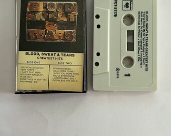 Blood Sweat And Tears Greatest Hits Cassette Tape
