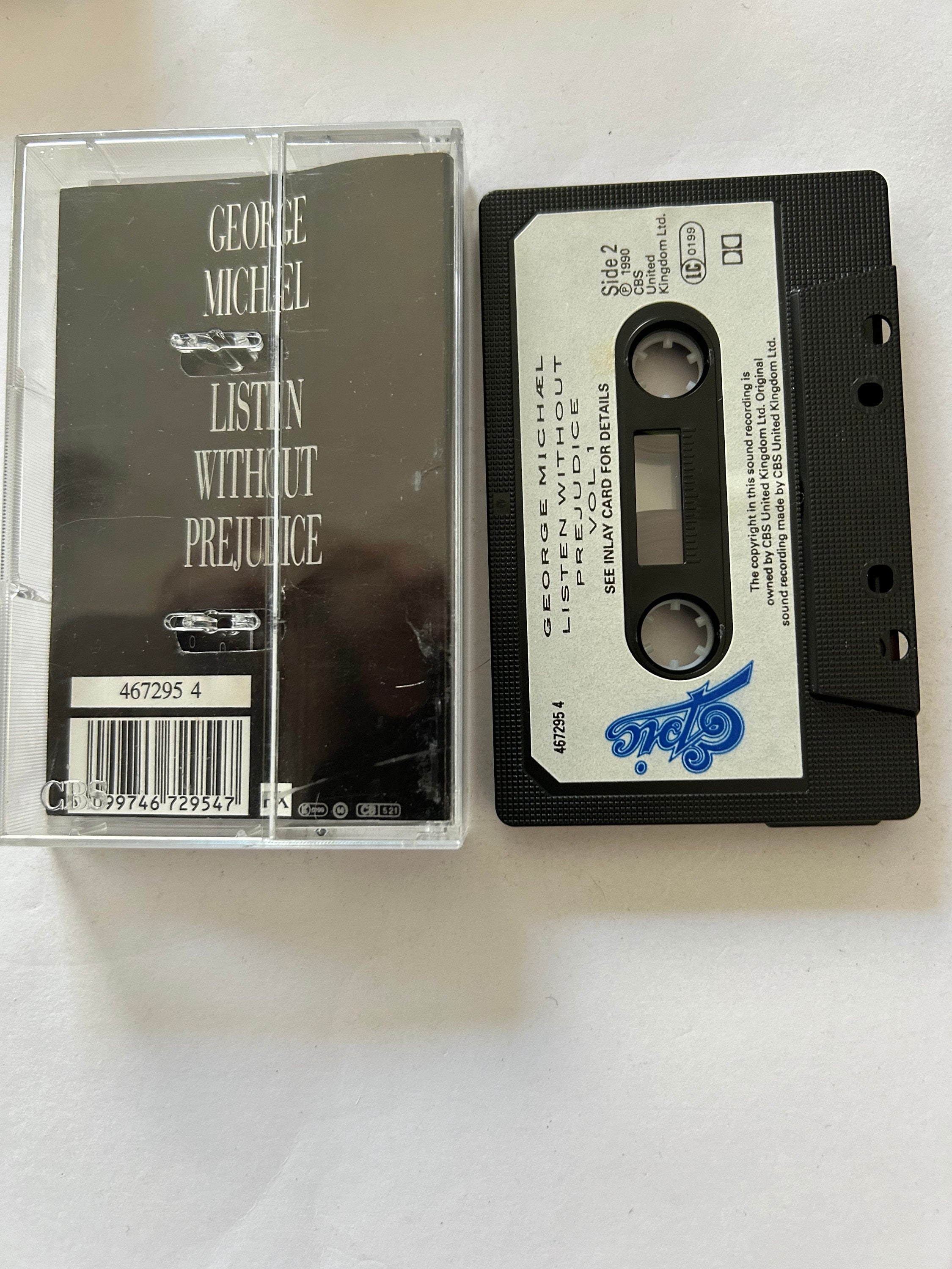 George Michael Listen Without Prejudice Cassette Tape - Etsy George Michael Listen Without Prejudice Cassette Tape - Etsy