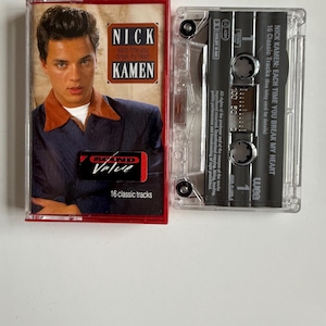 Nick Kamen Each Time You Break My Heart Cassette Tape