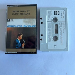 Cliff Richard More Hits By Cliff Cassette Tape