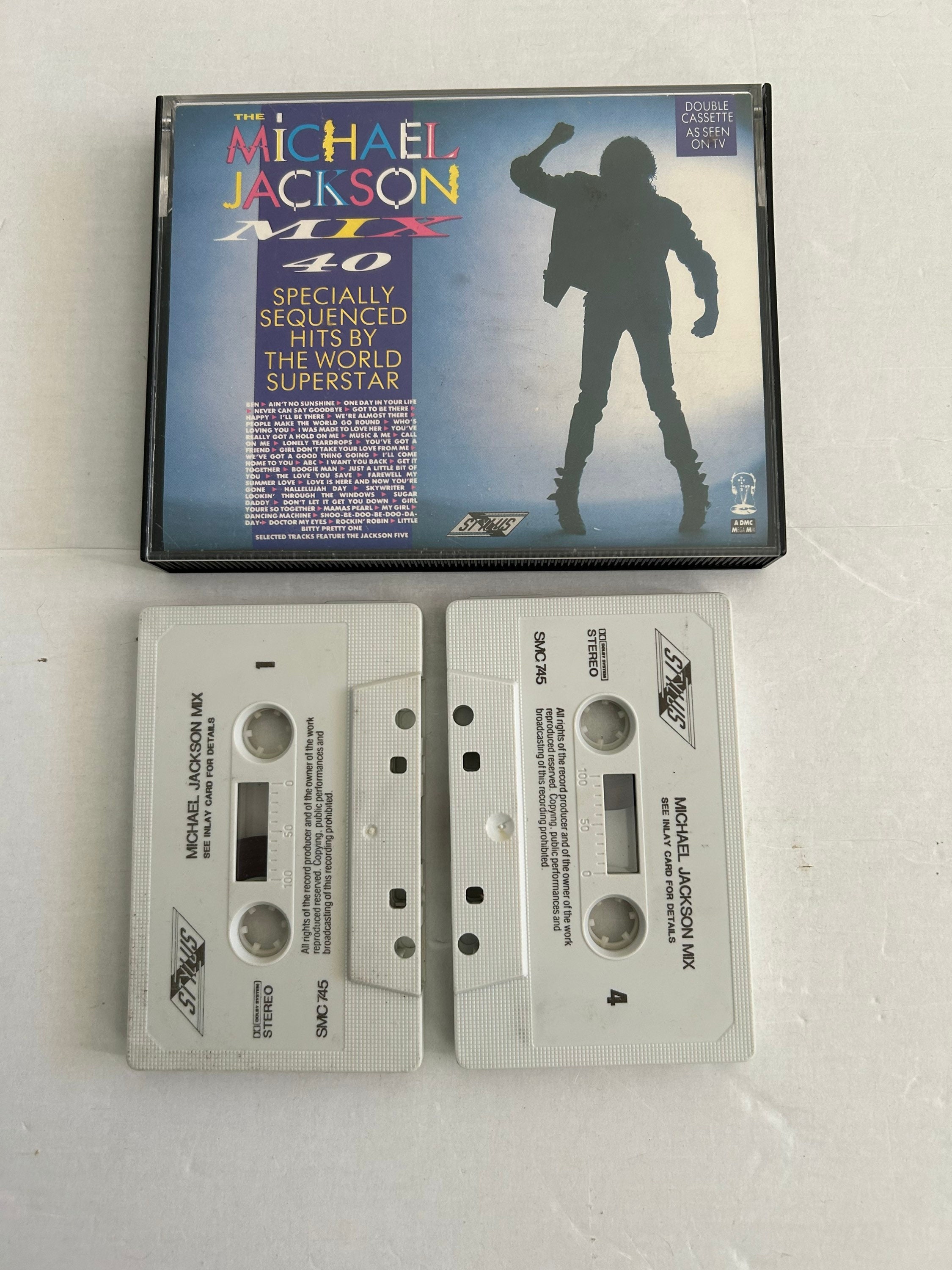 Michael Jackson Mix 40 Double Cassette Tape - Etsy