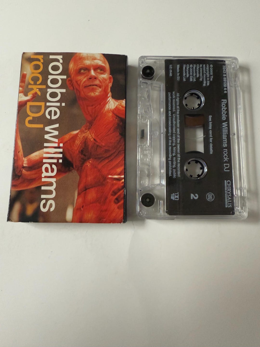 Robbie Williams Rock DJ Cassette Tape Etsy