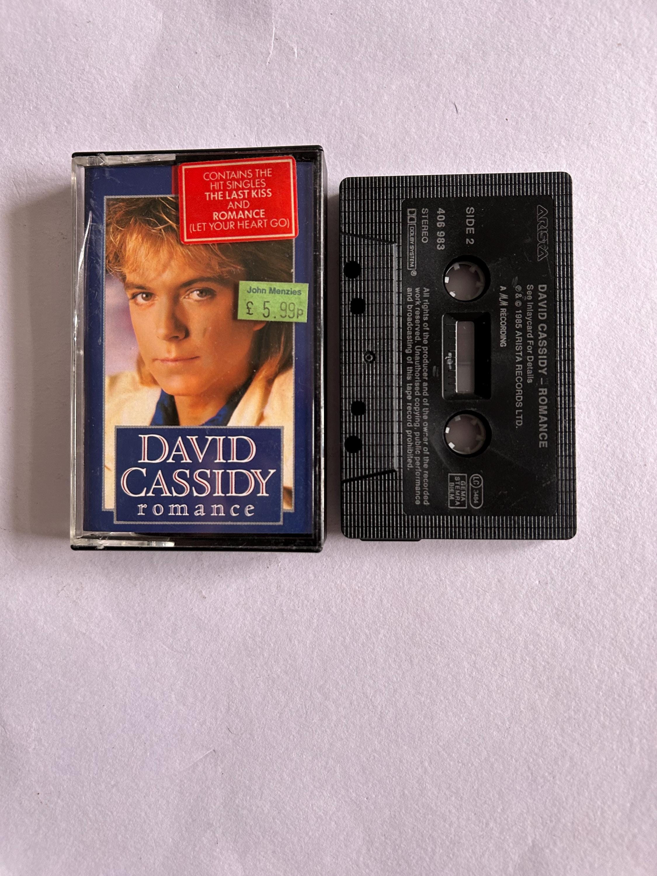 David Cassidy Romance Cassette Tape