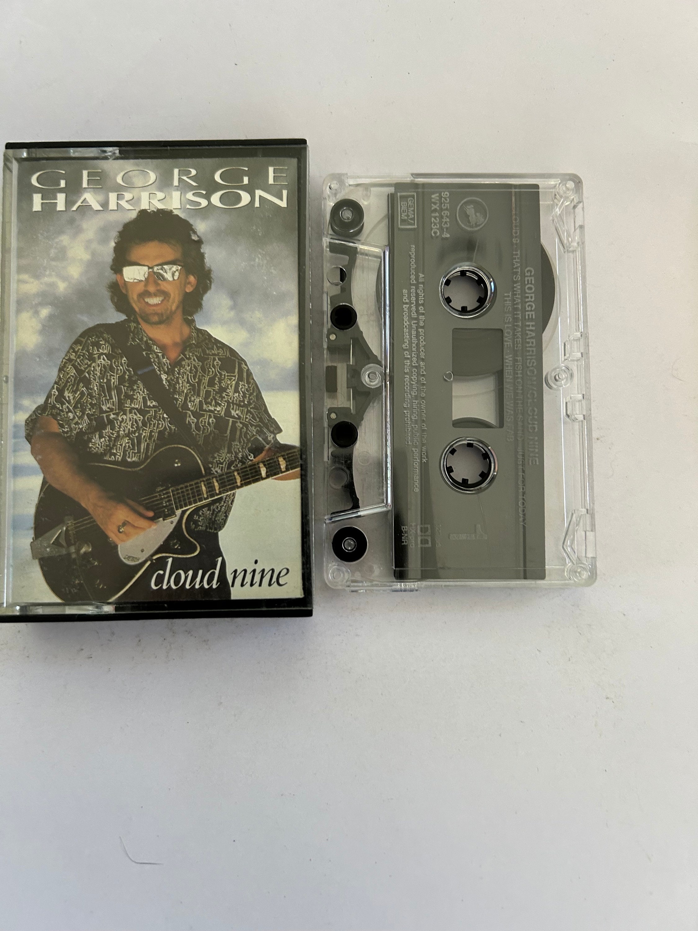George Harrison Cloud Nine Cassette Tape - Etsy