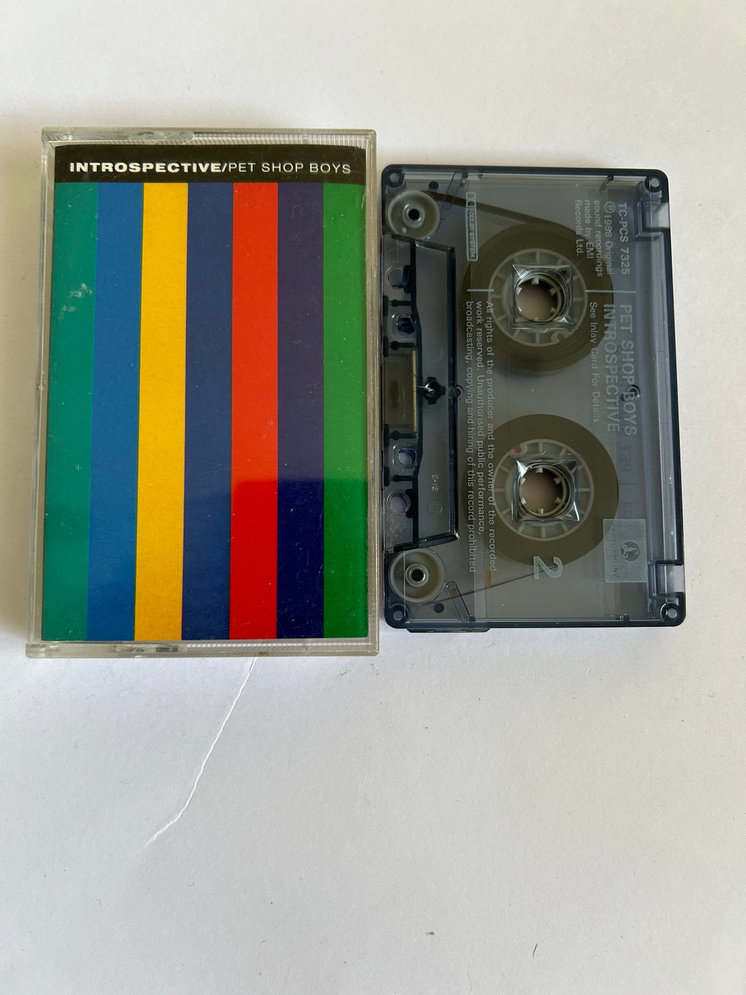 Pet Shop Boys Introspective Cassette Tape - Etsy