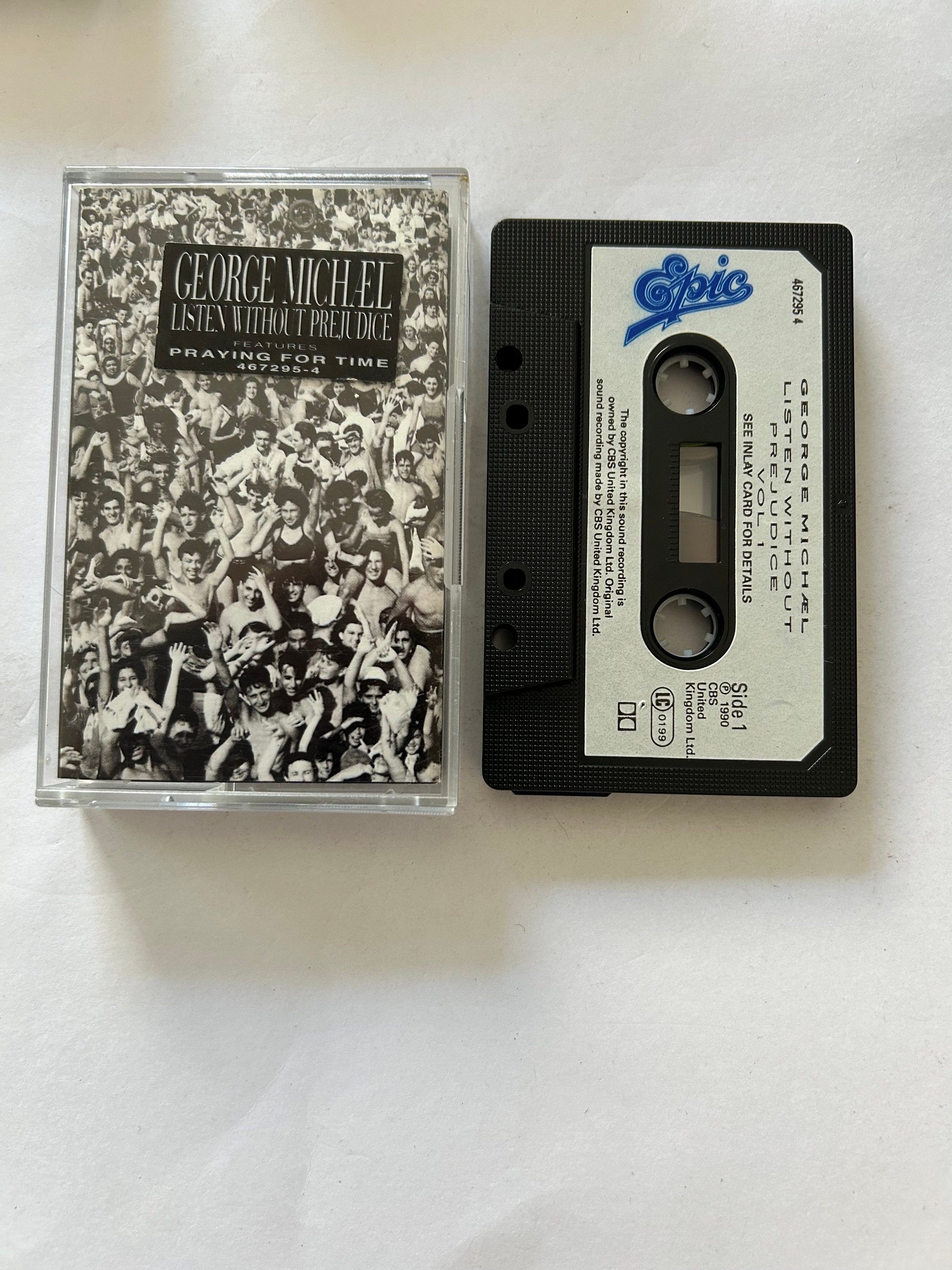 George Michael Listen Without Prejudice Cassette Tape - Etsy George Michael Listen Without Prejudice Cassette Tape - Etsy