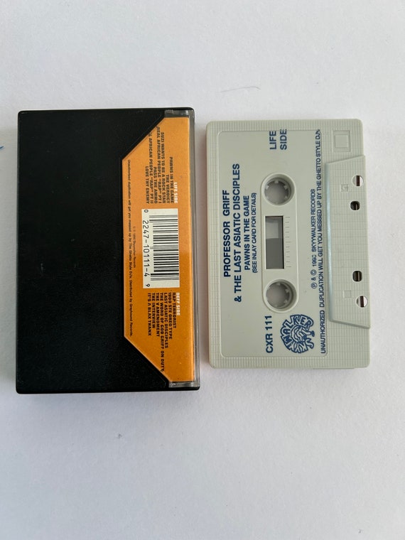 Professor Griff: Pawns In The Game/Last Asiatic Disciples/Love Thy Enemy: Cassette Single Professor Griff: Pawns In The Game/Last Asiatic Disciples/Love Thy Enemy: Cassette Single