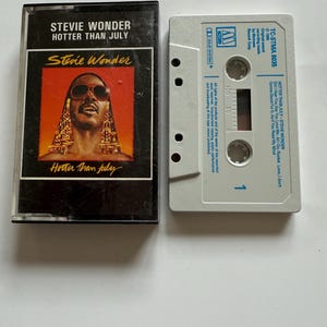 Stevie Wonder Hotter Than July Cassette Tape - Etsy