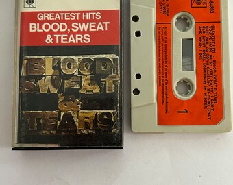 Blood Sweat And Tears Greatest Hits Cassette Tape