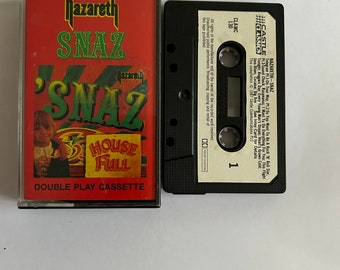 Nazareth Snaz Cassette Tape