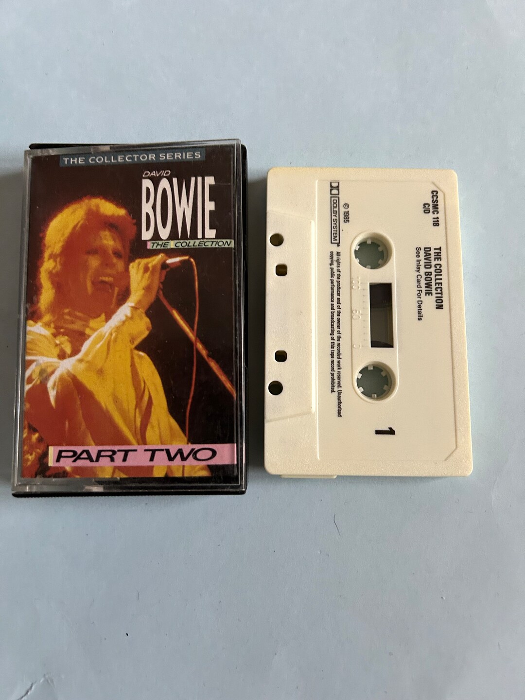 David Bowie the Collection Part 2 Cassette Tape - Etsy