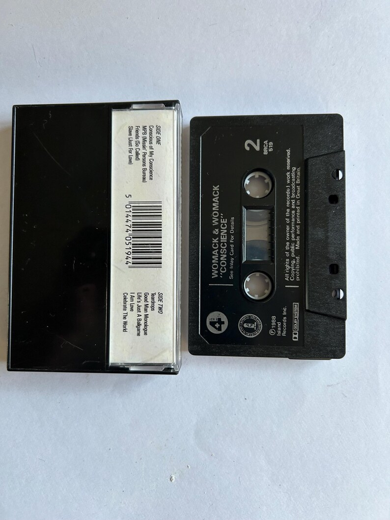Womack and Womack Conscience Cassette Tape - Etsy