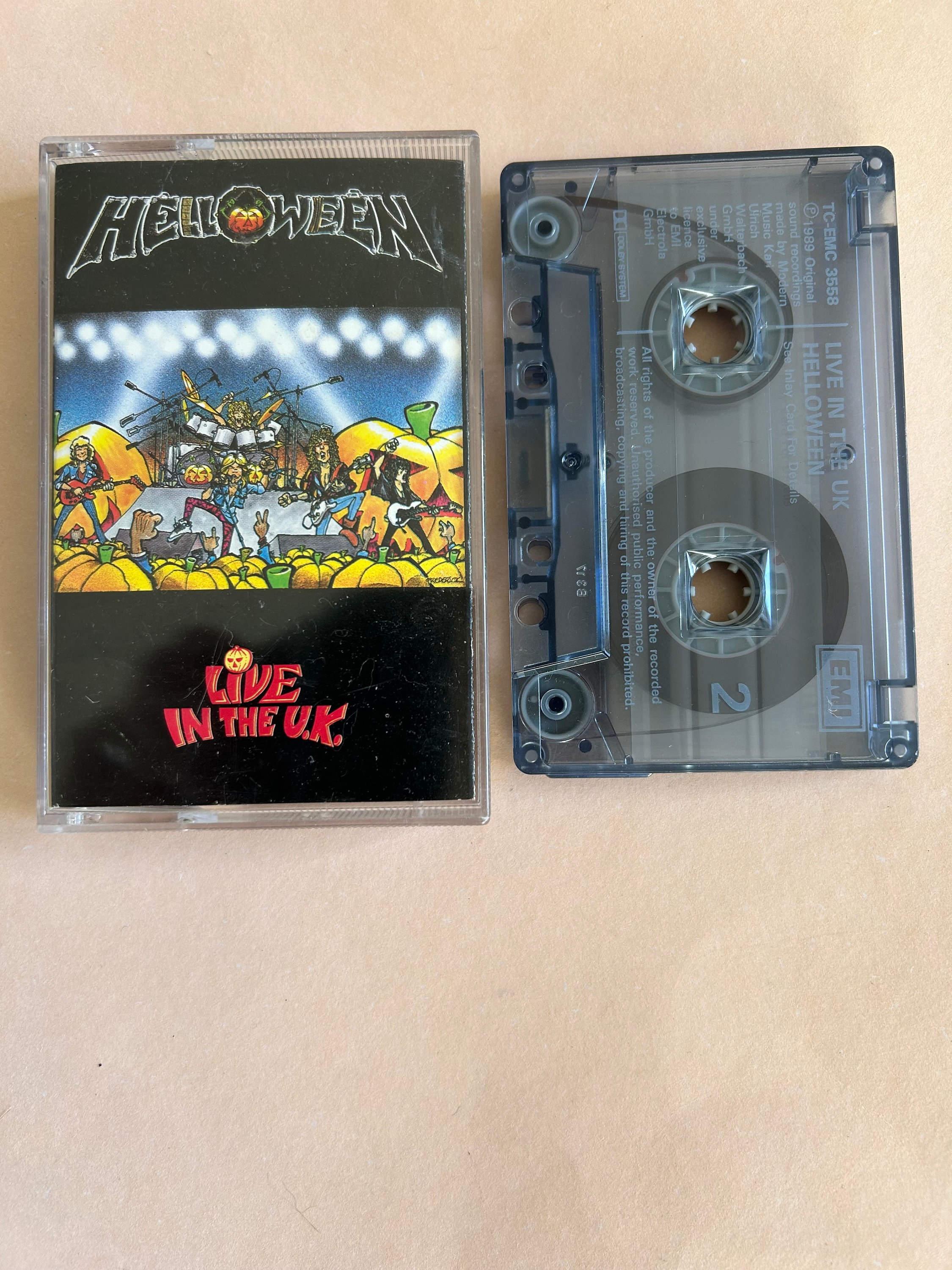 Helloween Live in the U.K. Cassette Tape - Etsy