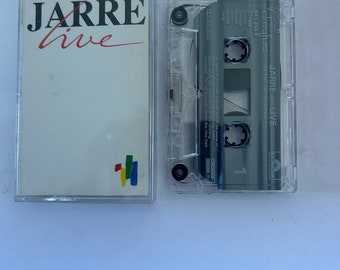 Jean Michel Jarre Live Cassette Tape