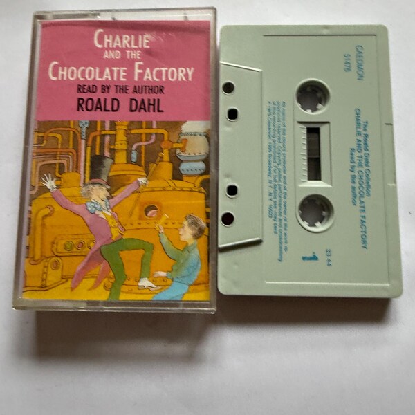 Roald Dahl Charlie And The Chocolate Factory Cassette Tape