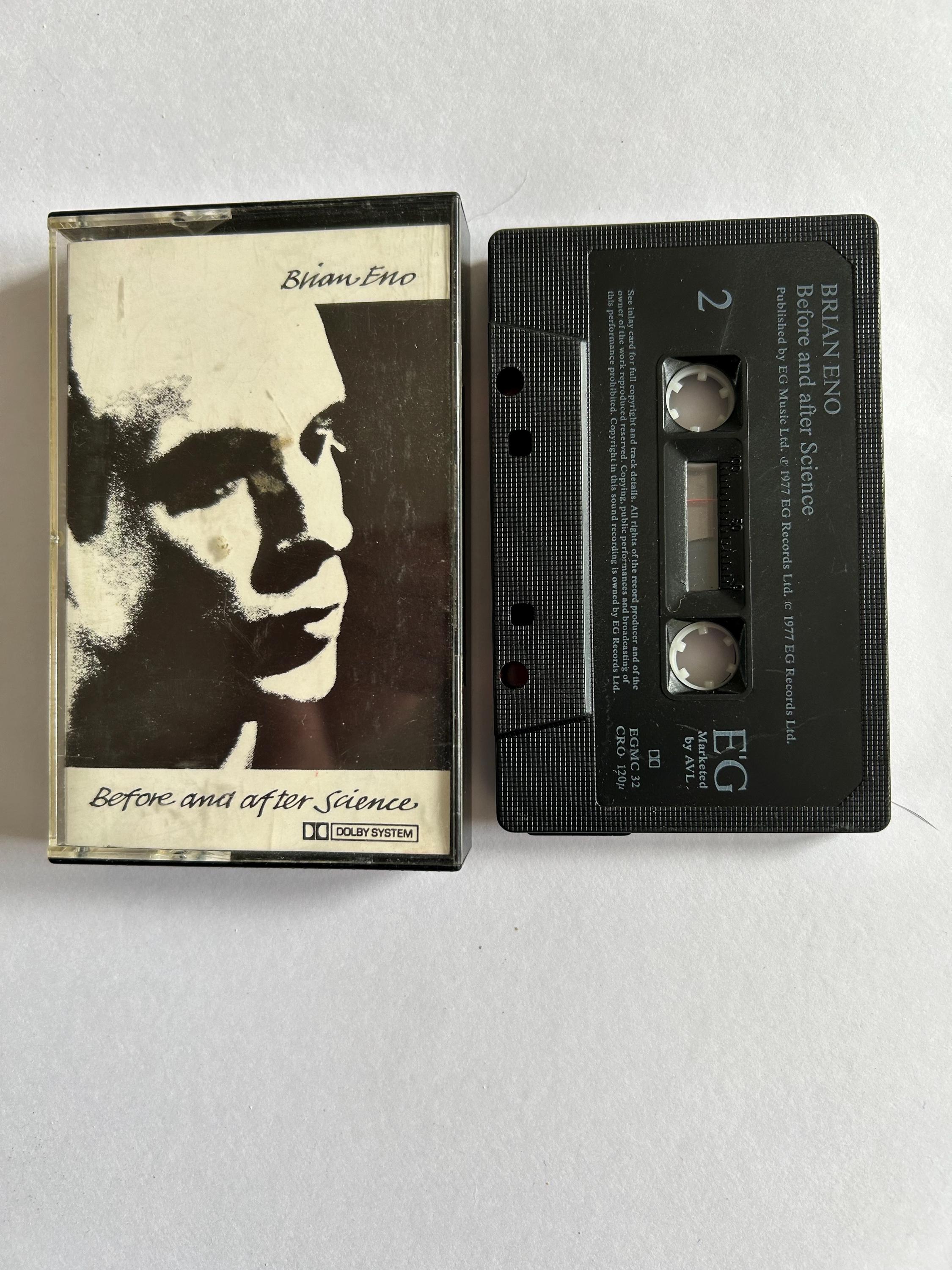 Brian Eno Before and After Science Cassette Tape - Etsy
