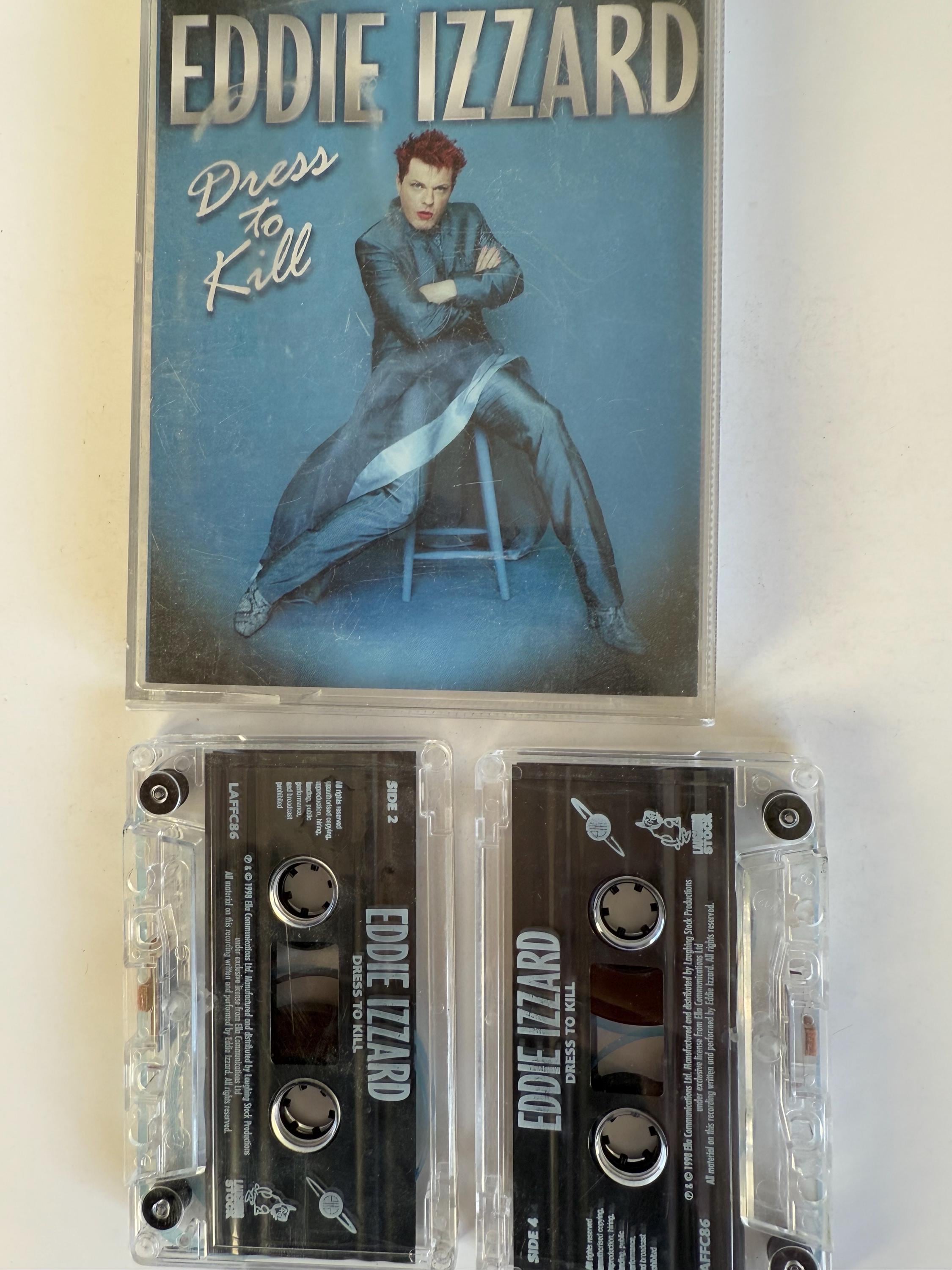 Eddie Izzard Dress to Kill Double Cassette Tape - Etsy Australia Eddie Izzard Dress to Kill Double Cassette Tape - Etsy Australia