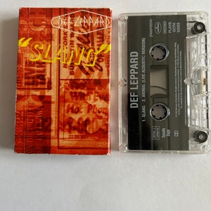 Def Leppard Slang Single Cassette Tape - Etsy