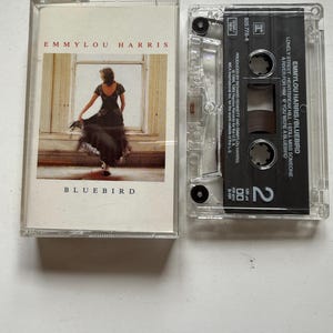 Emmylou Harris Bluebird Cassette Tape