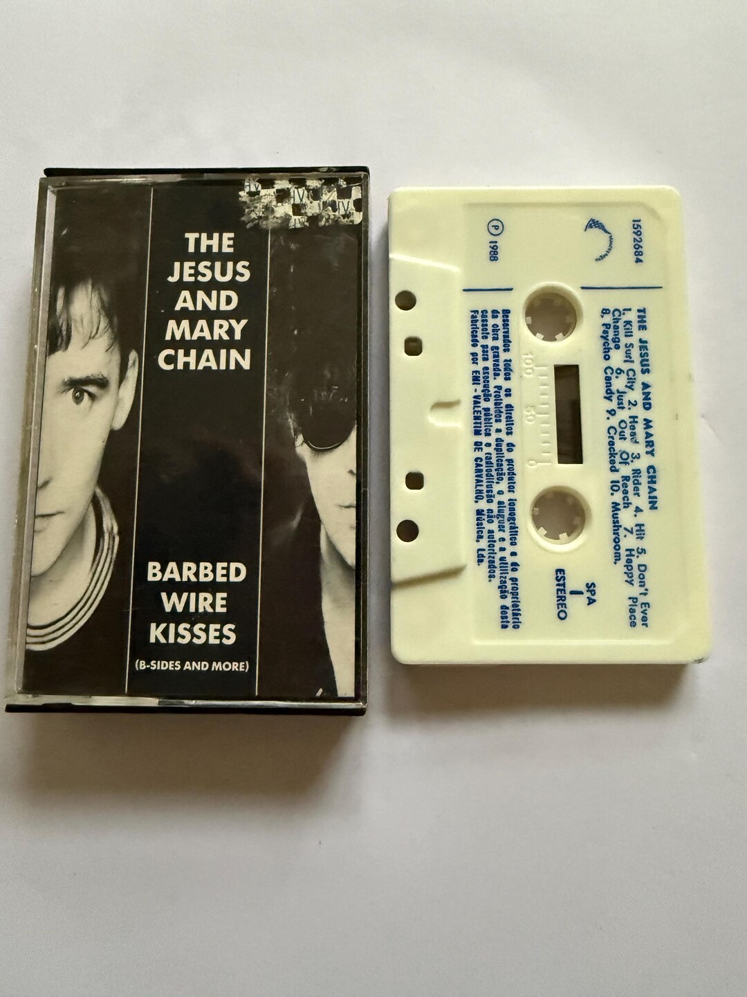 The Jesus and Mary Chain Barbed Wire Kisses Spanish Cassette Tape