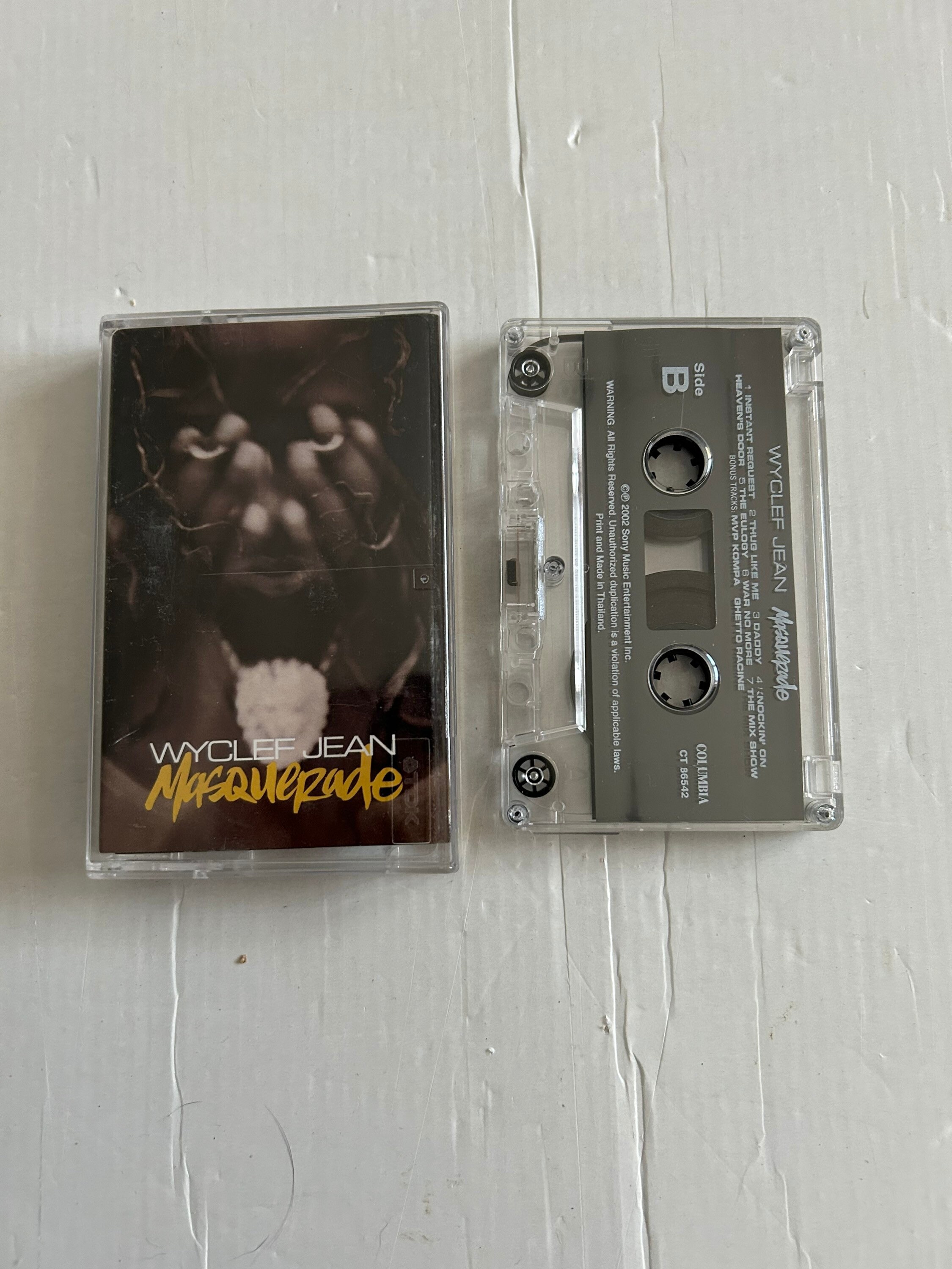 Wyclef Jean: Masquerade: Cassette Wyclef Jean: Masquerade: Cassette