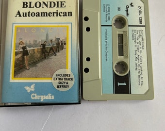 Blondie Autoamerican Kassette Tape