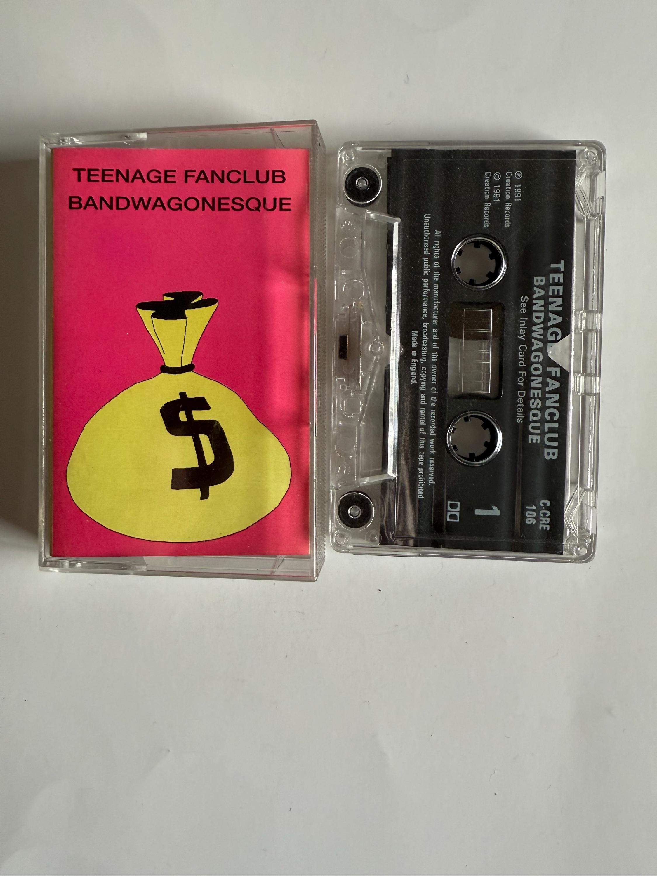 Teenage Fanclub Bandwagonesque Cassette Tape - Etsy