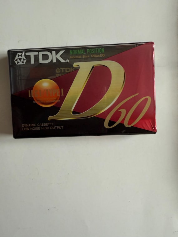TDK D 60 ブランク新品未開封カセットテープ - Etsy 日本