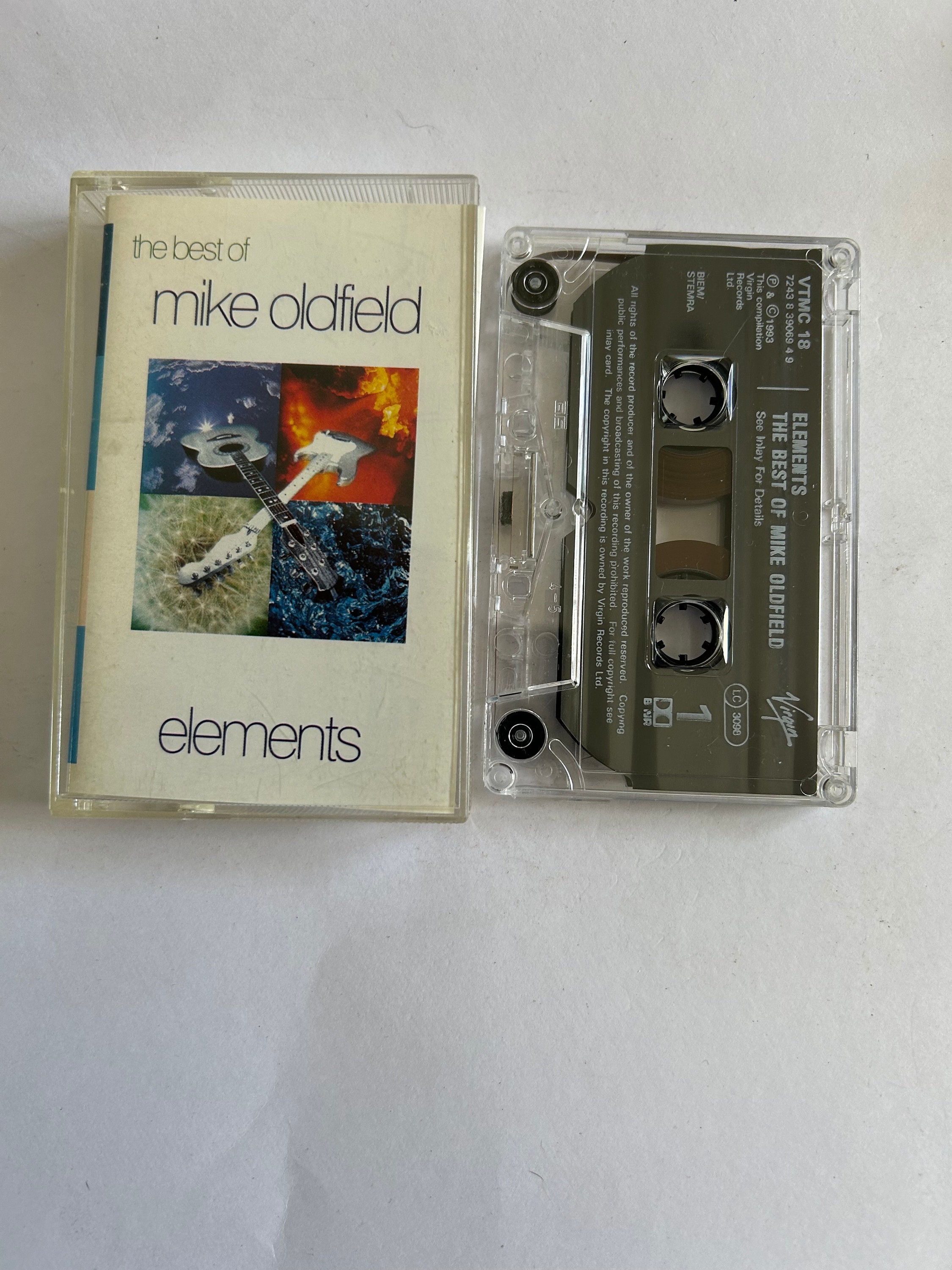 Elements Best of［カセット］ Mike Oldfield Elements Best of Cassette Tape - Etsy