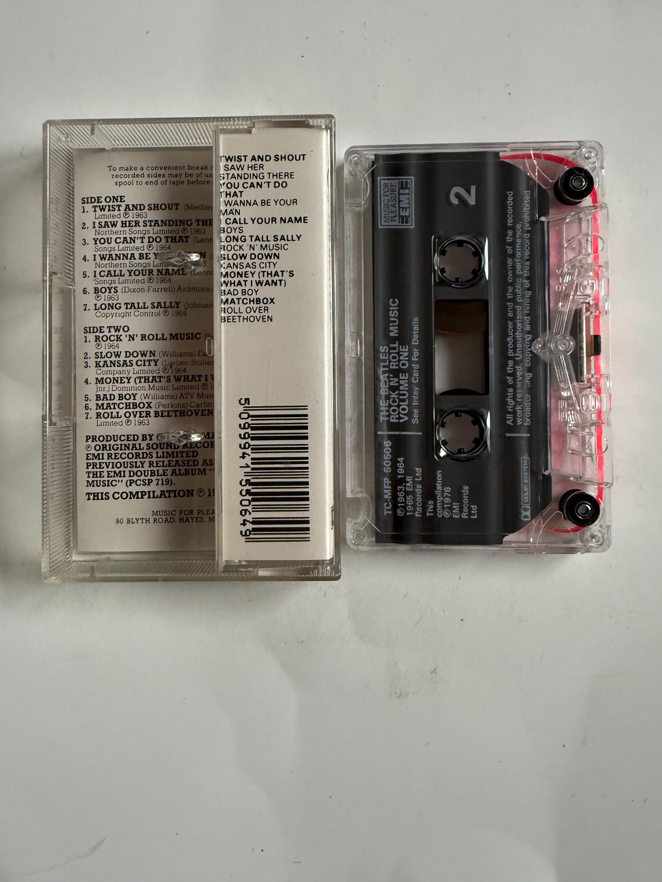 ビートルズ ロックンロール・ミュージック 第1巻 カセットテープ