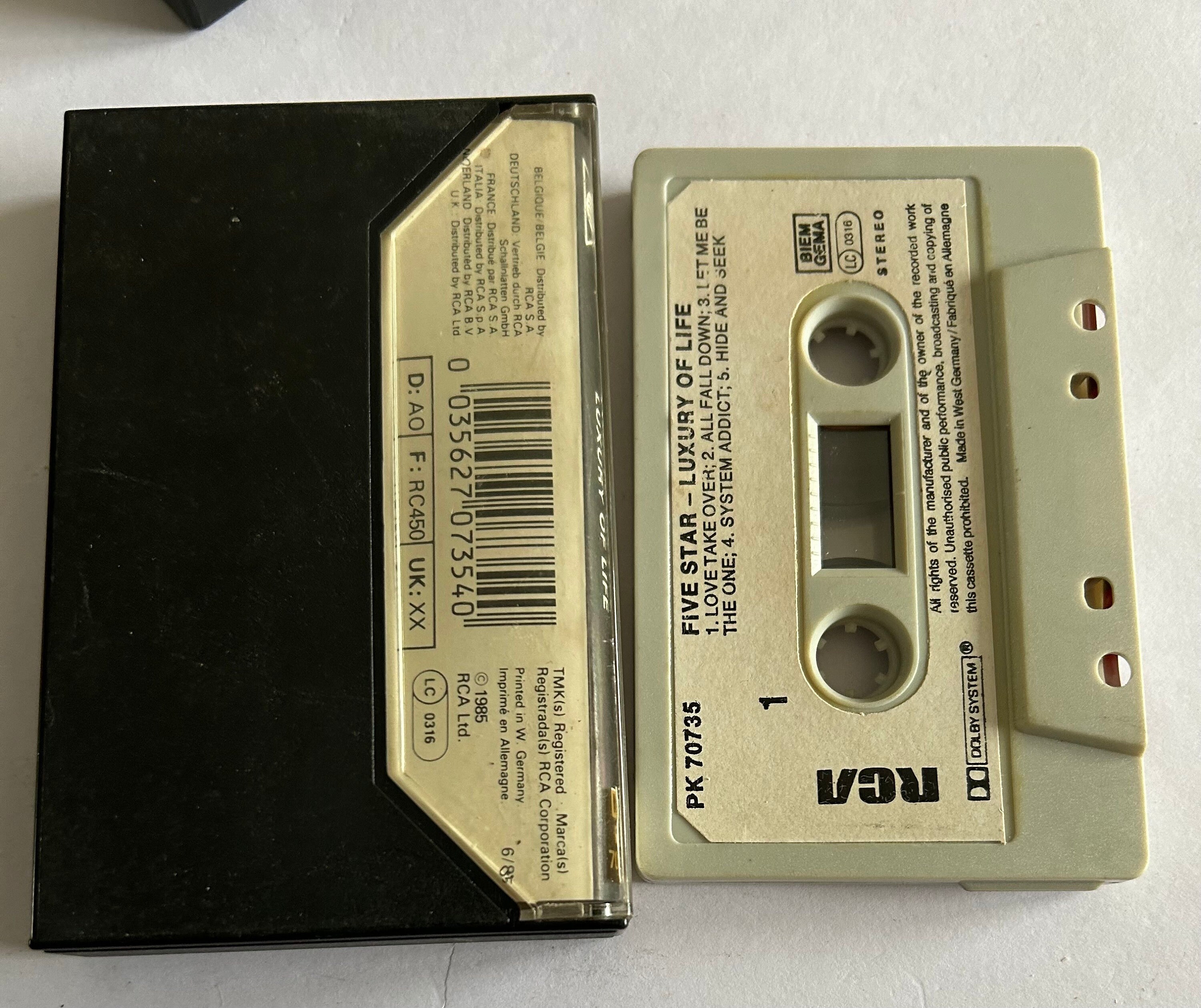 Five Star 5 Star Luxury of Life Cassette Tape - Etsy 