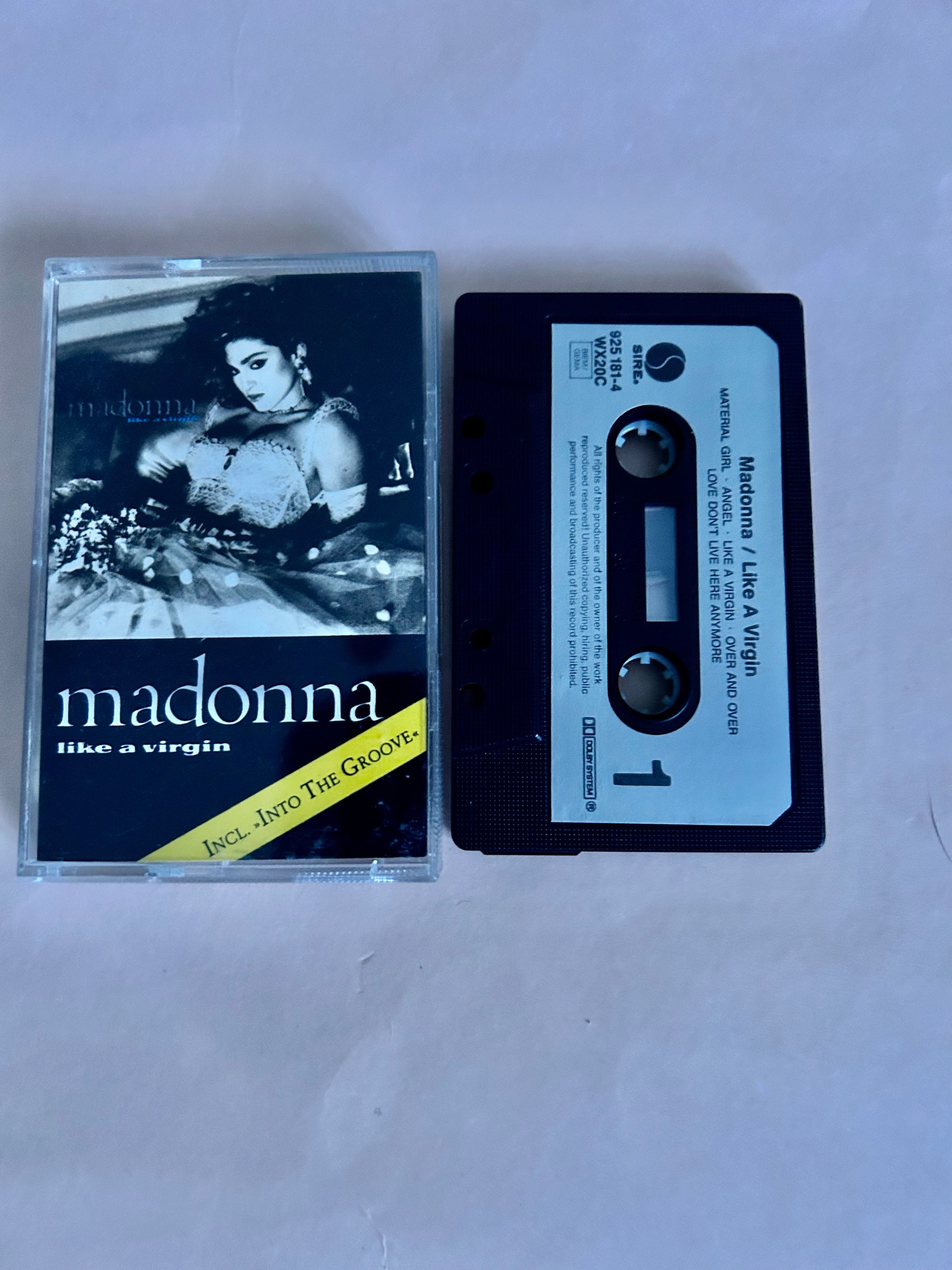 Madonna The  Box (カセットテープ) MADONNA Cassette Tape 80s Synth Pop LUCKY STAR HOLIDAY SUPER