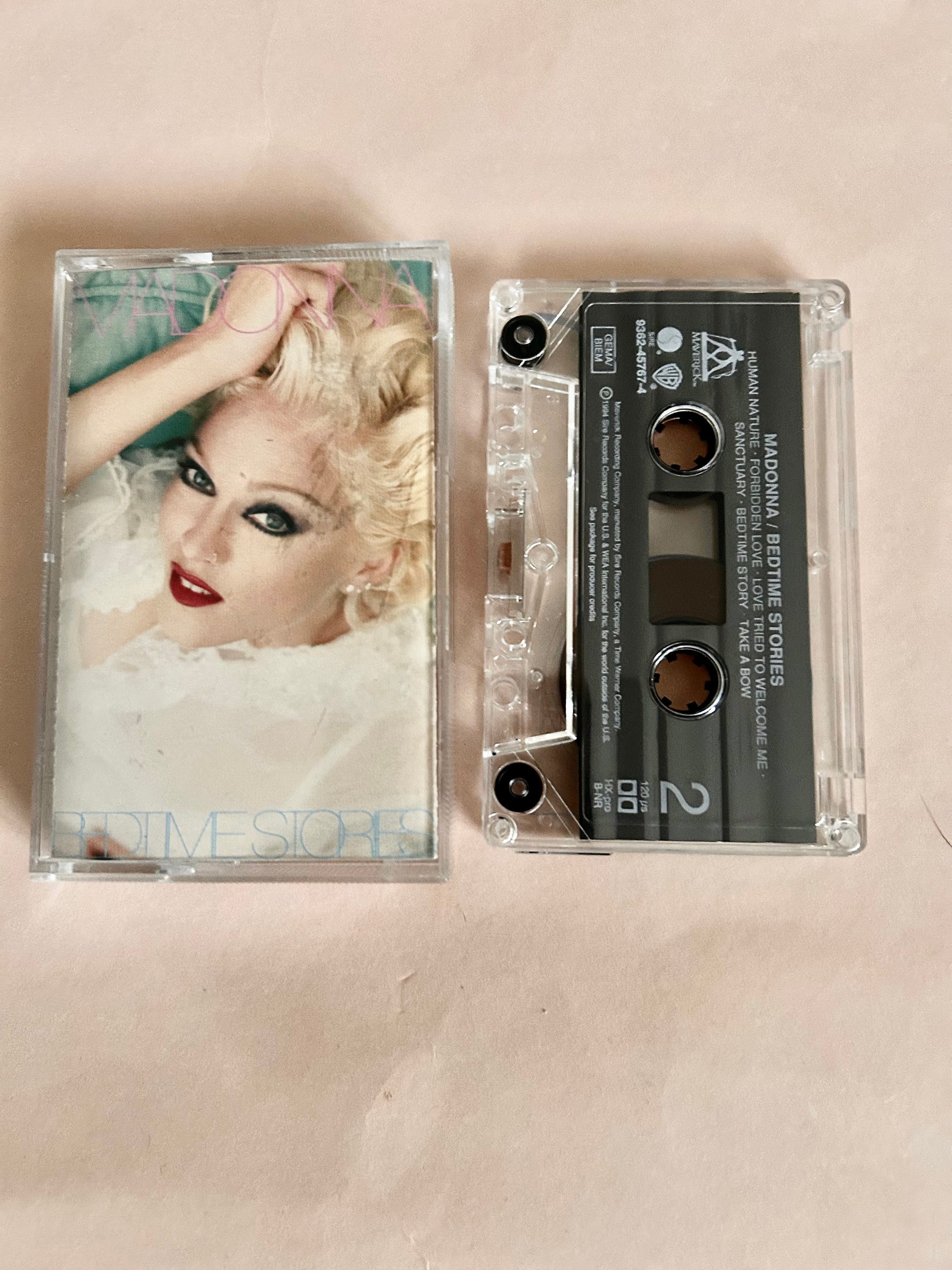 Madonna Bedtime Stories Cassette Tape - Etsy