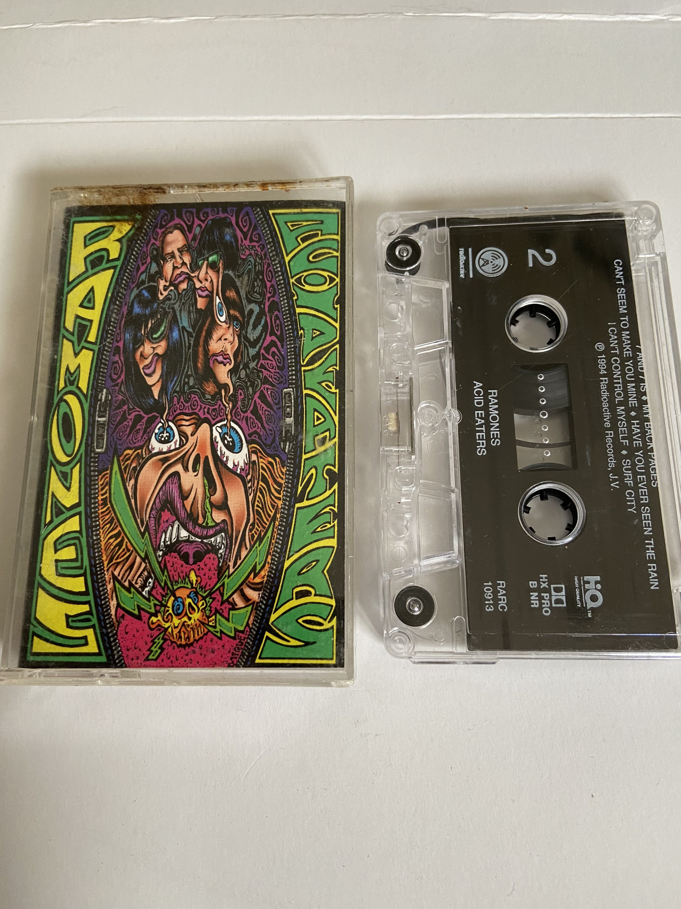 Ramones Acid Eaters Cassette Tape - Etsy Canada