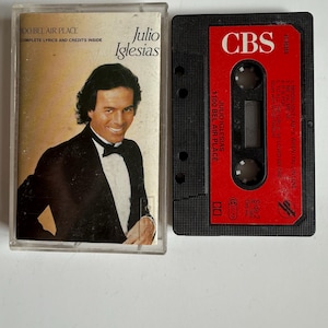 Julio Iglesias 1100 Bel Air Place Cassette Tape