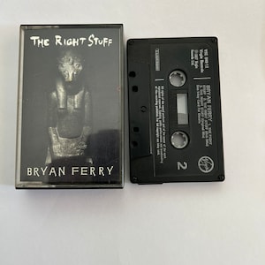 Bryan Ferry The Right Stuff Cassette Tape