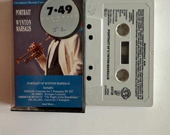 Wynton Marsalis Portrait Cassette Tape