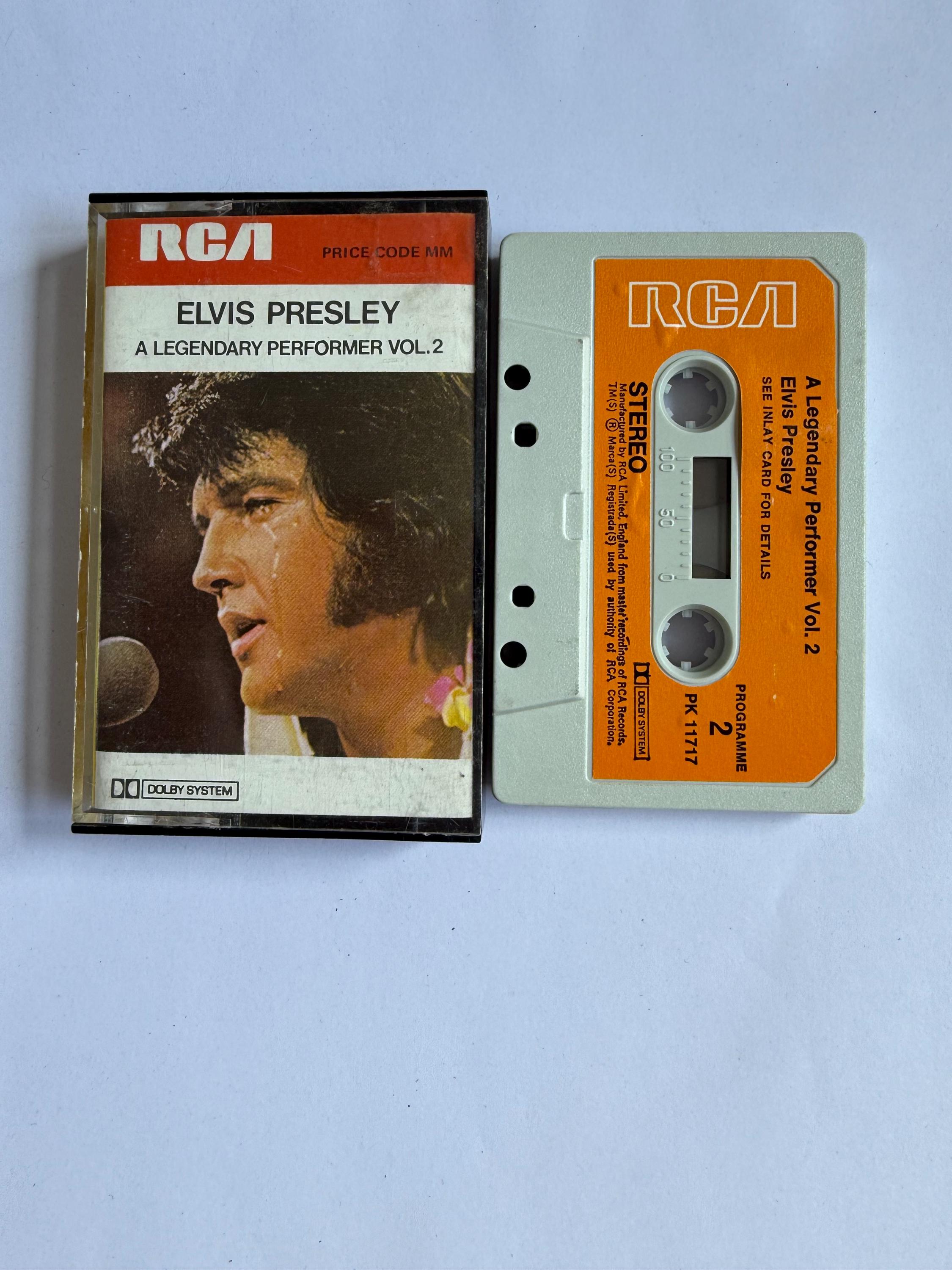エルヴィス・プレスリー 伝説のパフォーマー Vol.2 カセットテープ 