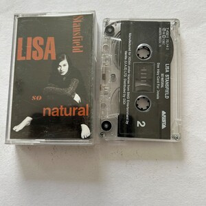 Lisa Stansfield So Natural Cassette Tape