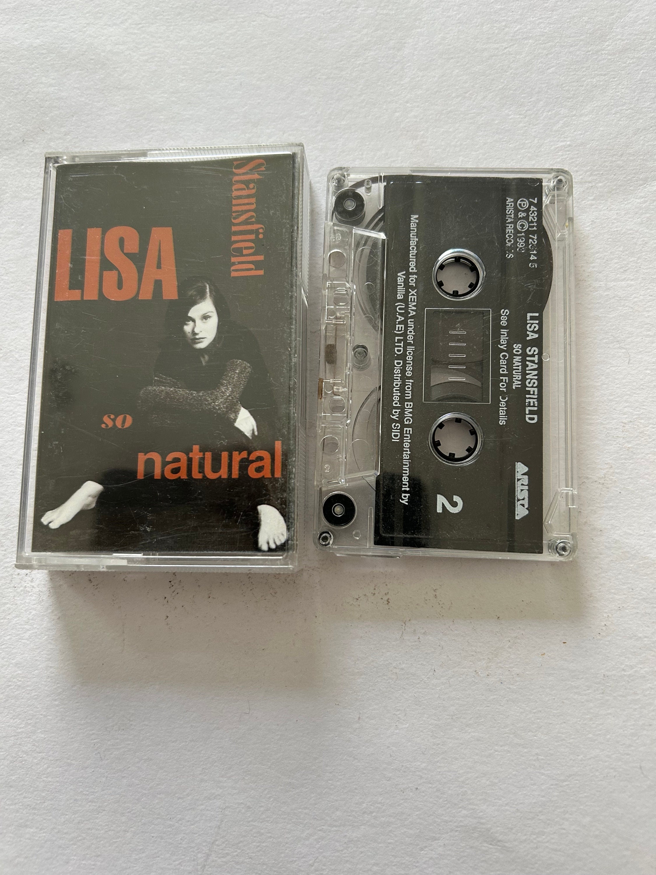 Lisa Stansfield so Natural Cassette Tape UK