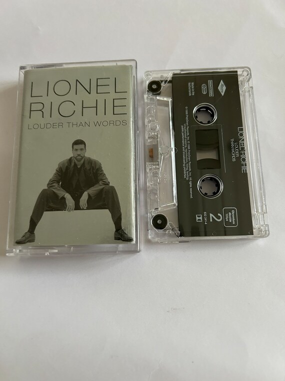 Lionel Richie: Louder Than Words: Cassette Lionel Richie: Louder Than Words: Cassette